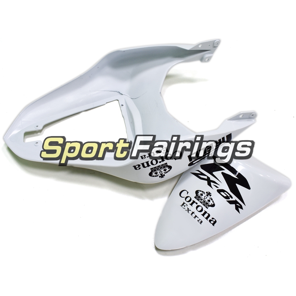 Fairing Kit Fit For Kawasaki ZX6R 2007 - 2008 - Pearl White Black