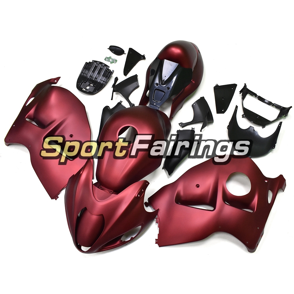 Fairing Kit Fit For Suzuki GSXR1300 Hayabusa 1997 - 2007 - Matte Red Black