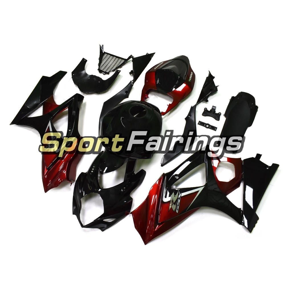 Fairing Kit Fit For Suzuki GSXR1000 K7 2007 - 2008 - Orange Black
