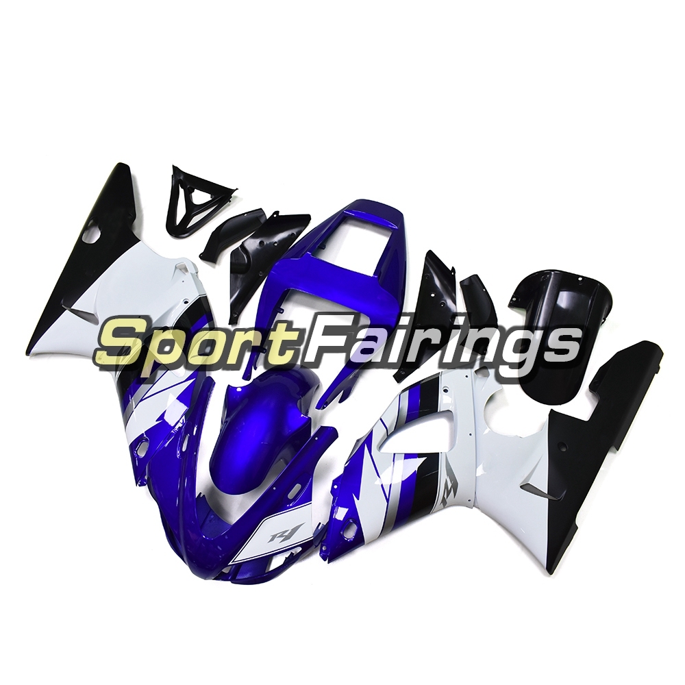 Fairing Kit Fit For Yamaha YZF R1 1998 1999 - Blue White