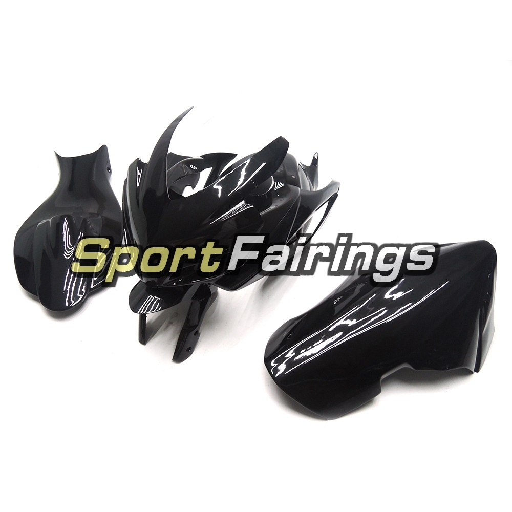 Fiberglass Racing Fairing Kit Fit For Suzuki GSXR600 750 2006 - 2007 - Black