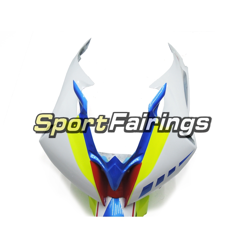 Fiberglass Racing Fairing Kit Fit For Yamaha YZF R6 2008 - 2016 - Yellow White Blue