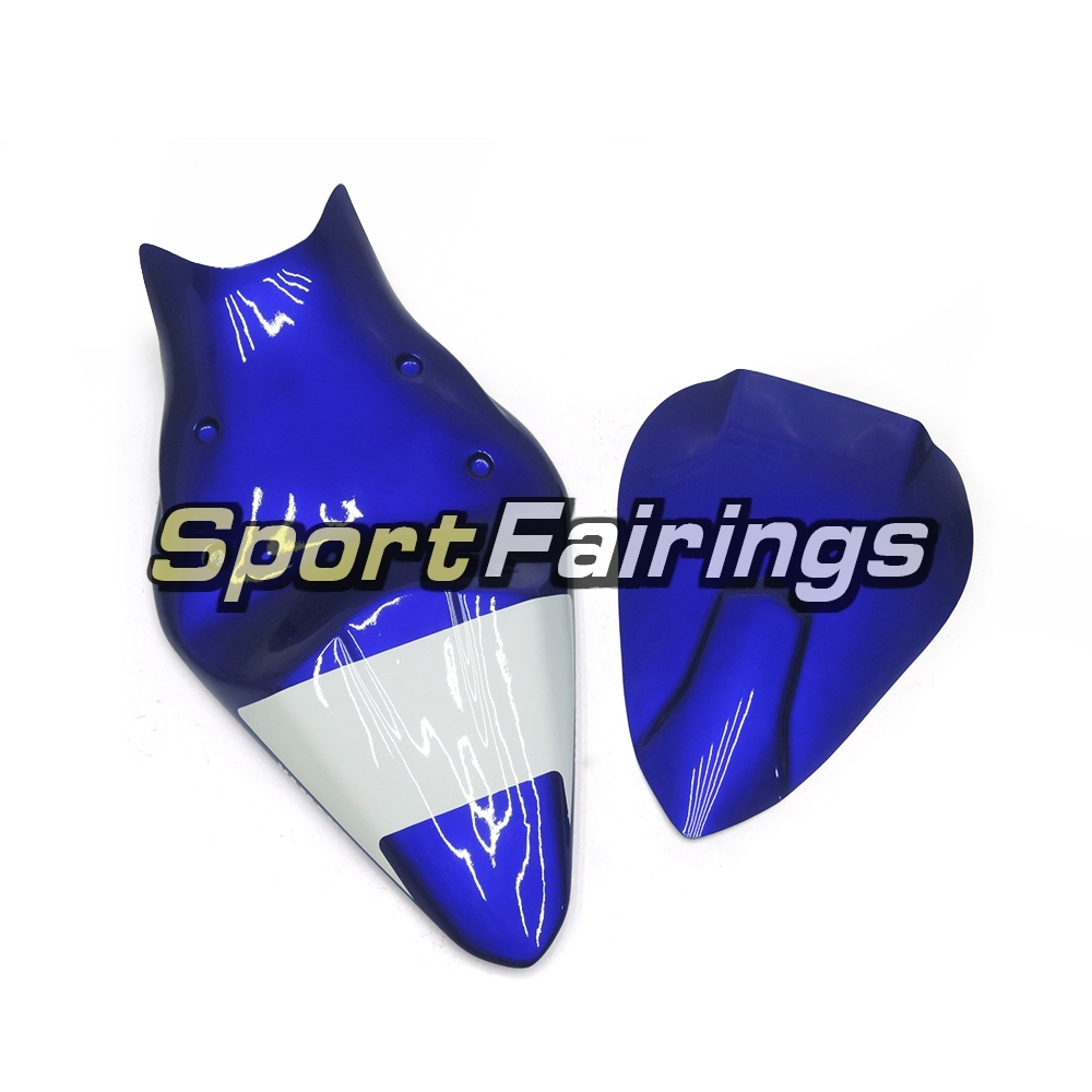 Fiberglass Racing Fairing Kit Fit For Yamaha YZF R6 2006 2007 - Blue Black White