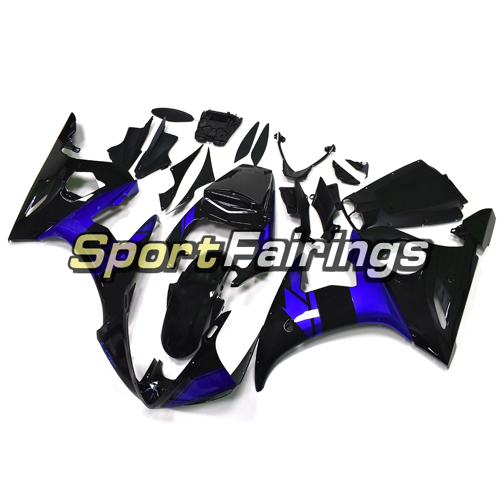 Fairing Kit Fit For Yamaha YZF R6 2003 2004 R6S 06 - 09 -  Blue Black