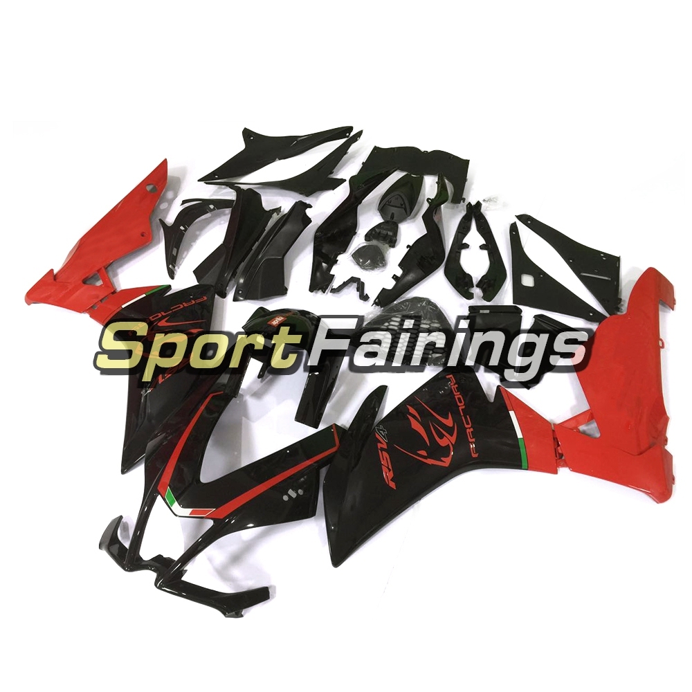 Fairing Kit Fit For Aprilia RSV4 1000 2010 - 2015 - Black Red