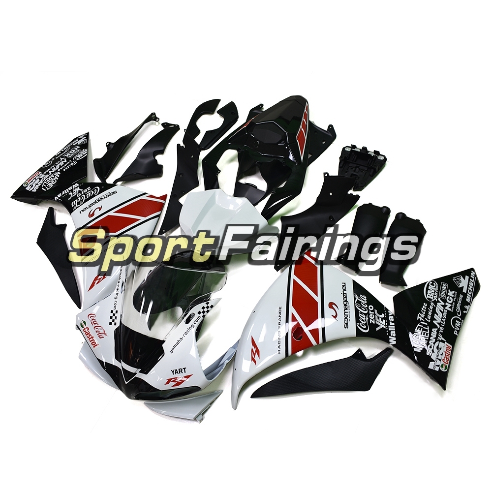 Fairing Kit Fit For Yamaha YZF R1 2009 - 2011 - White Black Red