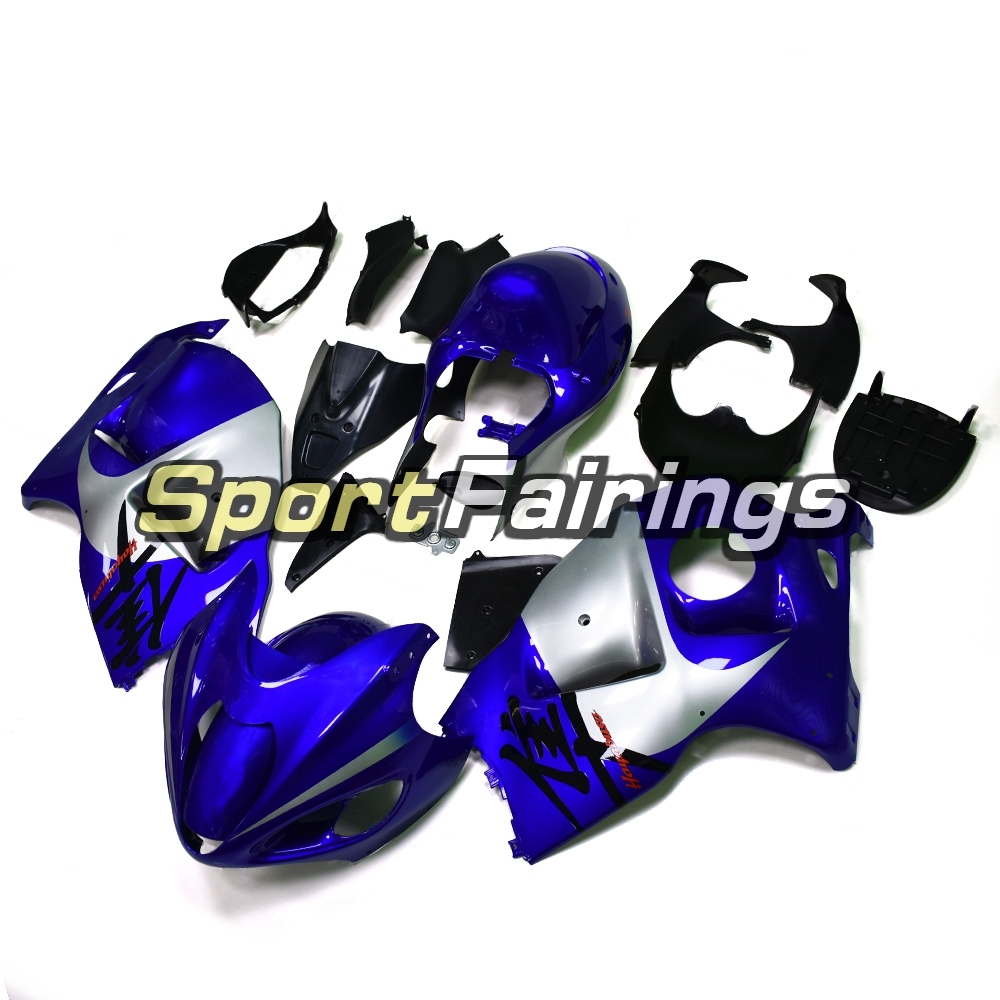 Fairing Kit Fit For Suzuki GSXR1300 Hayabusa 1997 - 2007 - Blue Silver