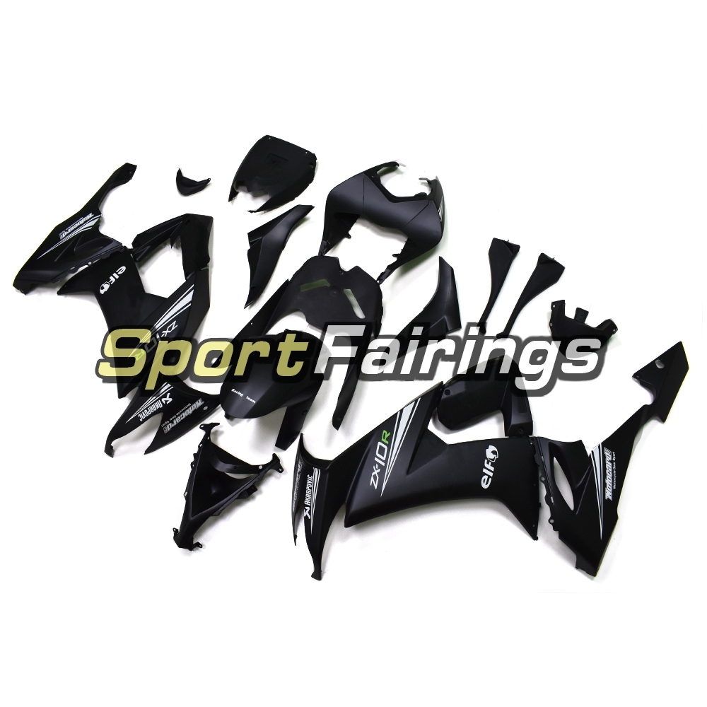Fairing Kit Fit For Kawasaki ZX10R 2008 - 2010 - Matte Black