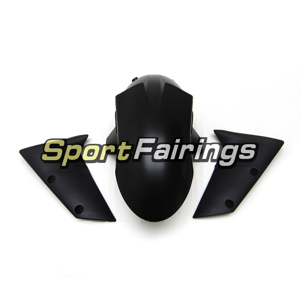 Fairing Kit Fit For Kawasaki ZX10R 2006 - 2007 - Black Matte Gold Decal