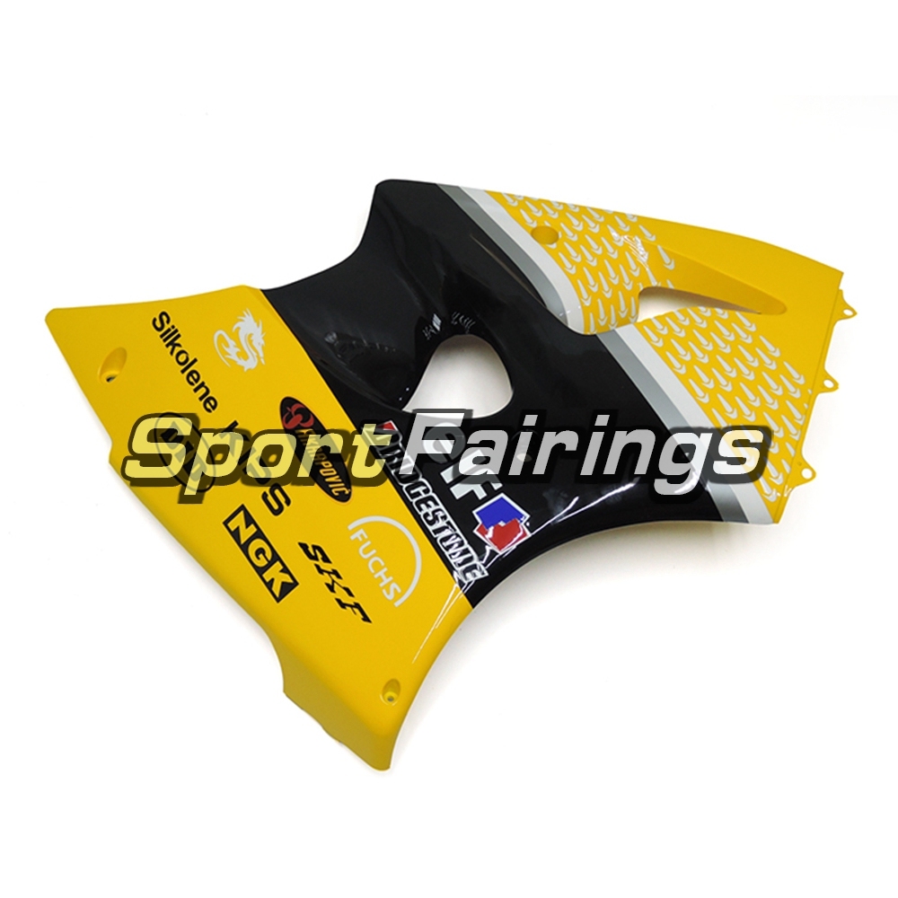 Fairing Kit Fit For Kawasaki ZX6R 2000-2002- Yellow Black