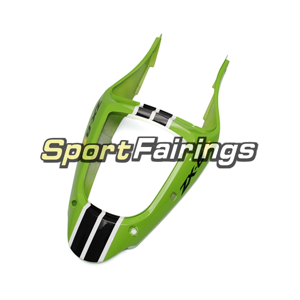 Fairing Kit Fit For Kawasaki ZX6R 2000-2002- Green White Black SBK