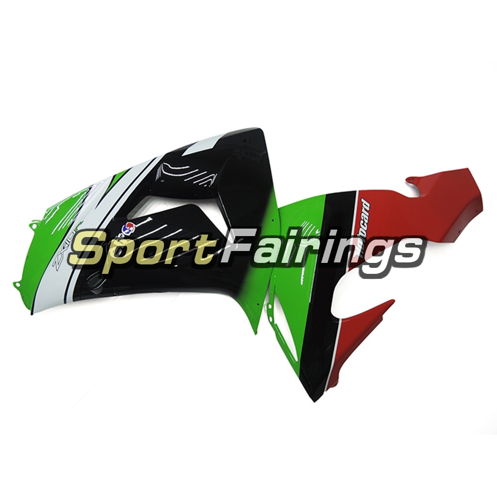Fairing Kit Fit For Kawasaki ZX10R 2006 - 2007 -Green Black Red