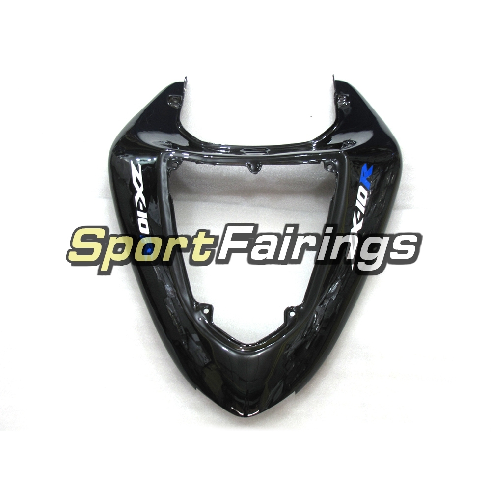 Fairing Kit Fit For Kawasaki ZX10R 2006 - 2007 -Gloss Black Purple Flame