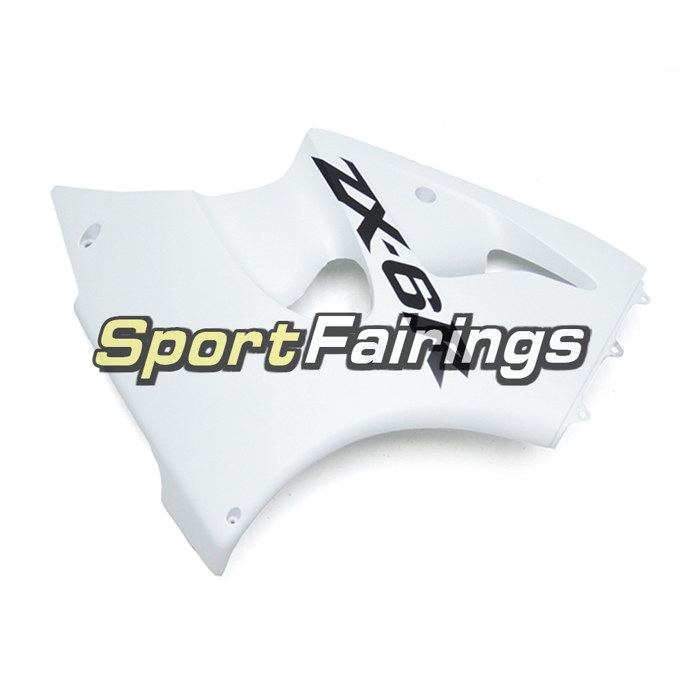 Fairing Kit Fit For Kawasaki ZX6R 2000-2002- White