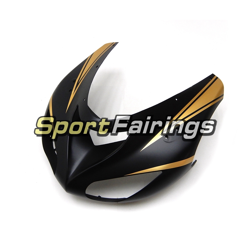 Fairing Kit Fit For Kawasaki ZX10R 2006 - 2007 - Black Matte Gold Decal