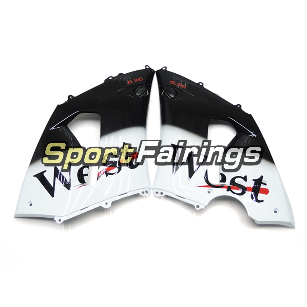 Fairing Kit Fit For Kawasaki ZX6R 2005 - 2006 - West Black
