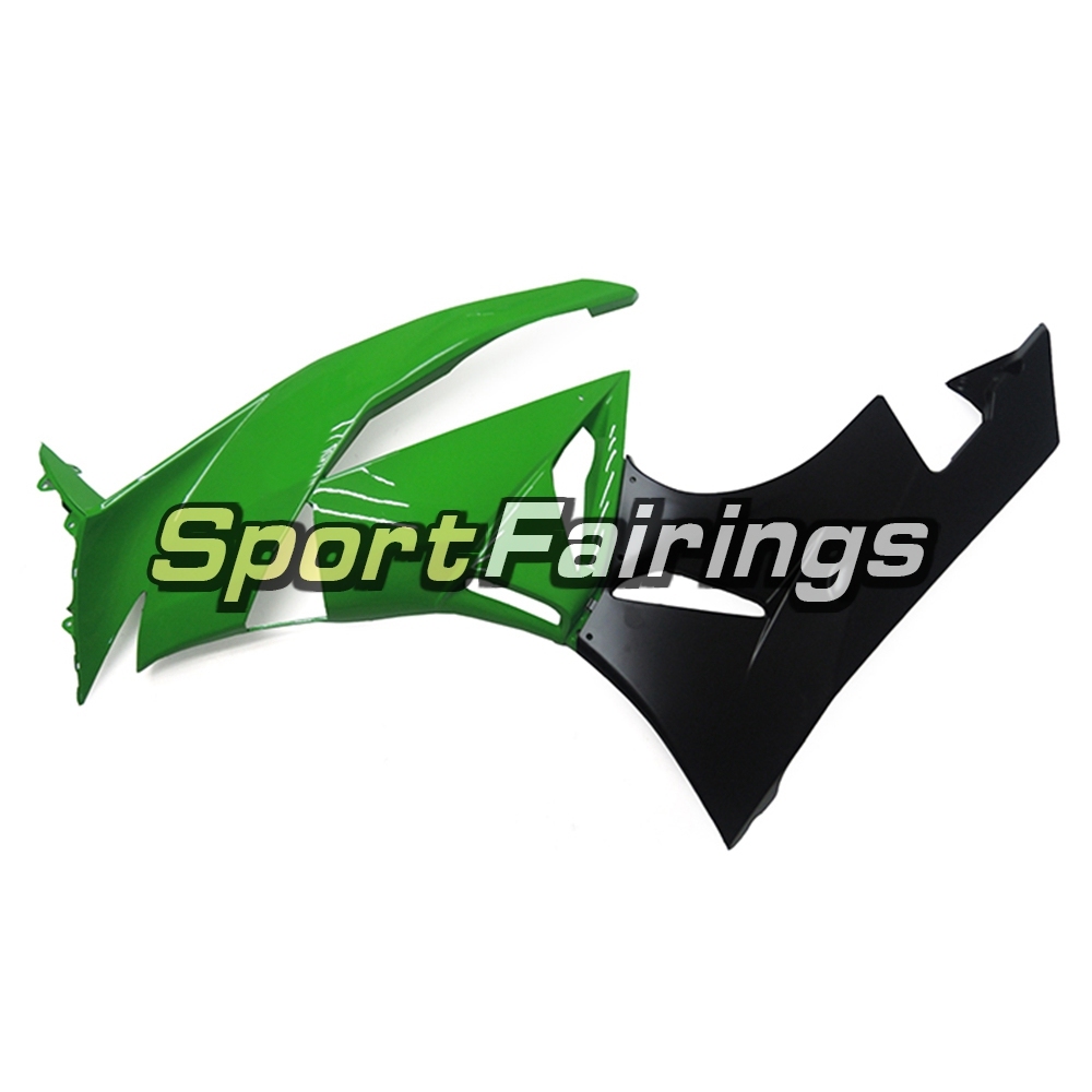 Fairing Kit Fit For Kawasaki ZX6R 2009 - 2010 - Green Black