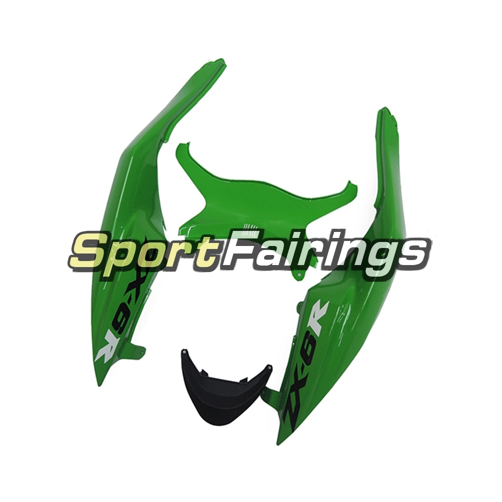 Fairing Kit Fit For Kawasaki ZX6R 2009 - 2010 - Green Black
