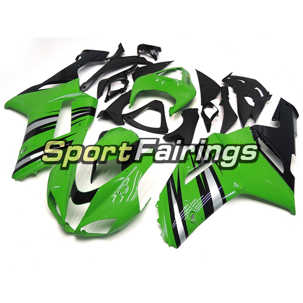 Fairing Kit Fit For Kawasaki ZX6R 2007 - 2008 -Green
