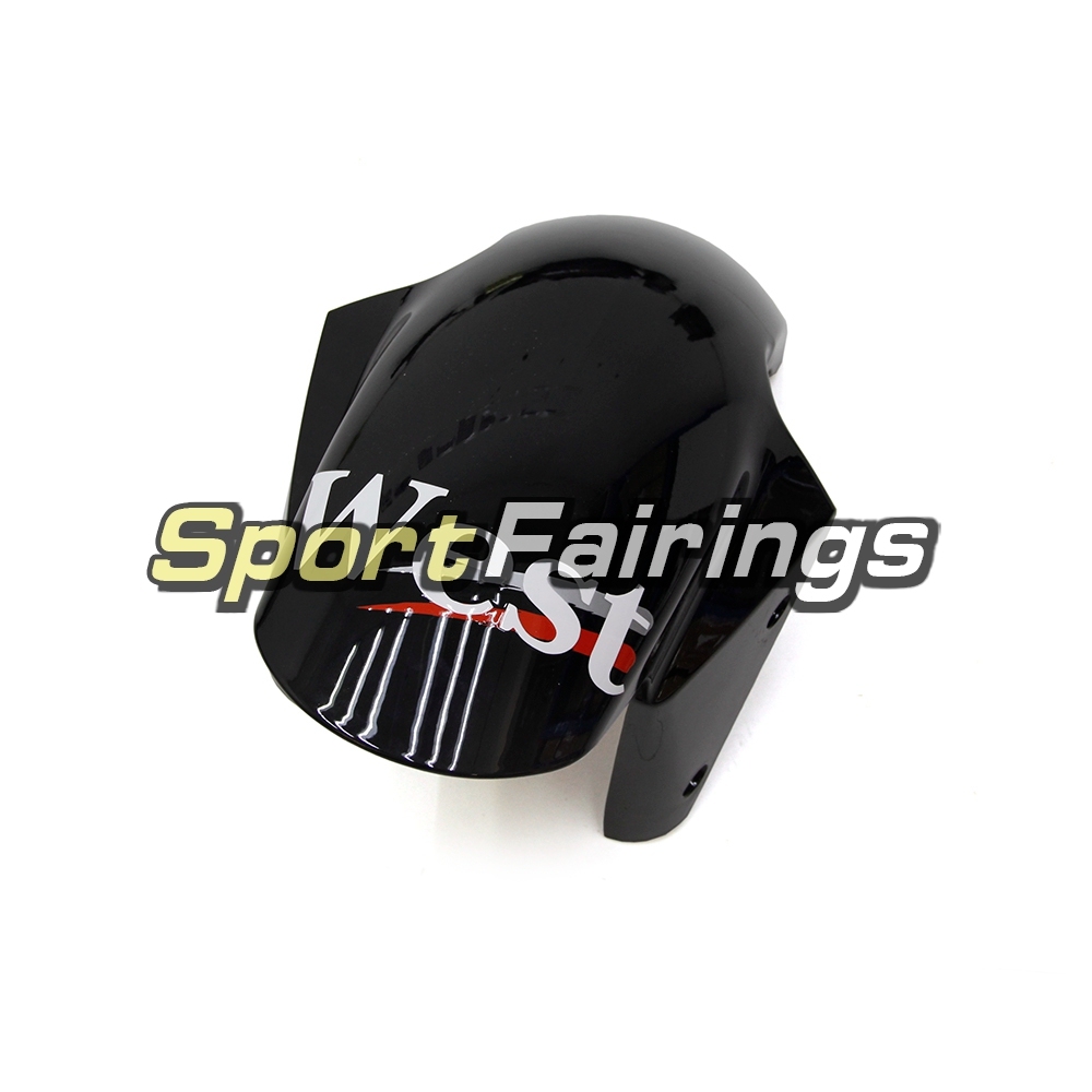 Fairing Kit Fit For Kawasaki ZX6R 2003-2004- West Black White