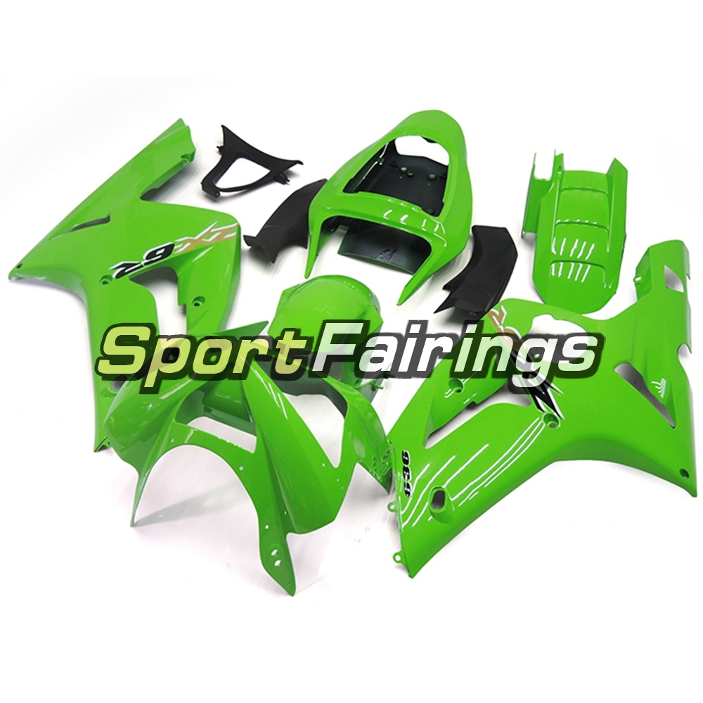Fairing Kit Fit For Kawasaki ZX6R 2003-2004- Pearl Green