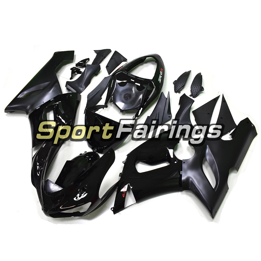 Fairing Kit Fit For Kawasaki ZX6R 2005-2006- Gloss Black