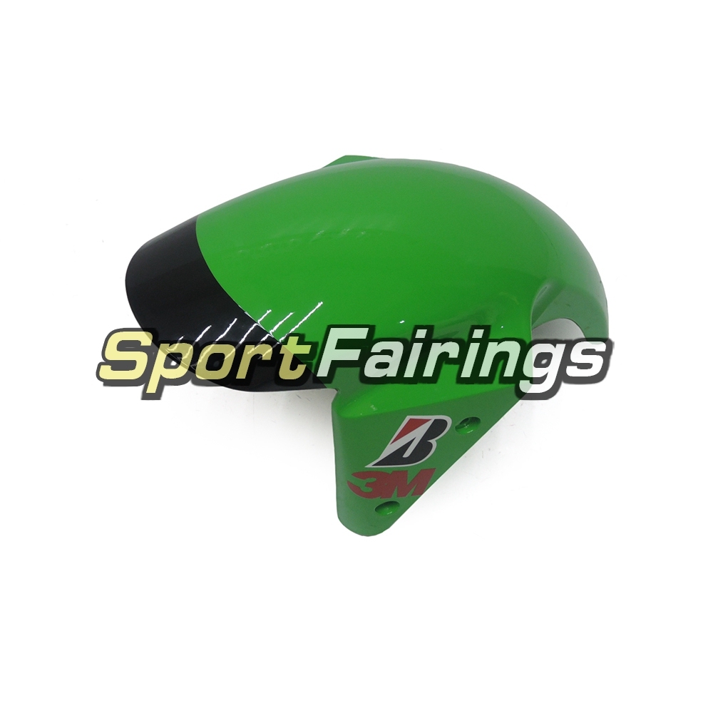 Fairing Kit Fit For Kawasaki ZX6R 2003-2004- SBK Green Black