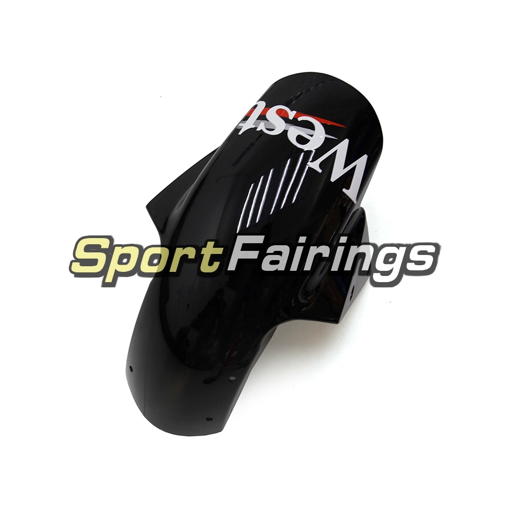 Fairing Kit Fit For Kawasaki ZX6R 2003-2004- West Black White
