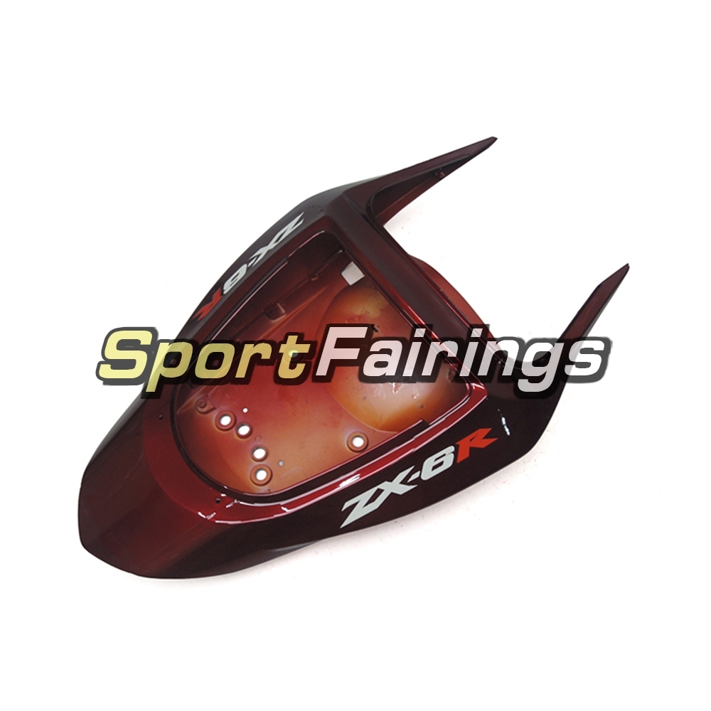 Fairing Kit Fit For Kawasaki ZX6R 2003-2004- Red Black