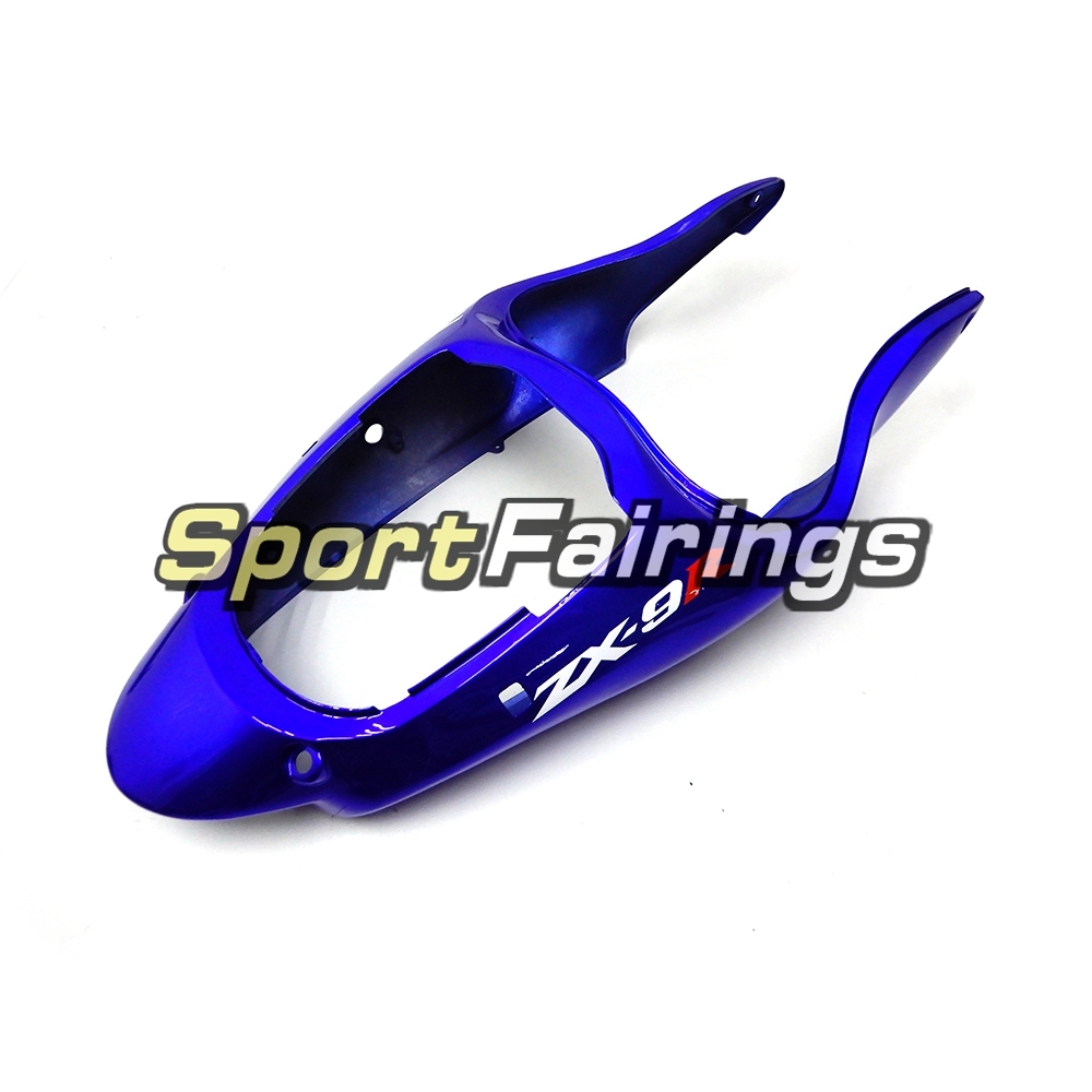 Fairing Kit Fit For Kawasaki ZX9R 1998 - 1999 - Blue Black Flame