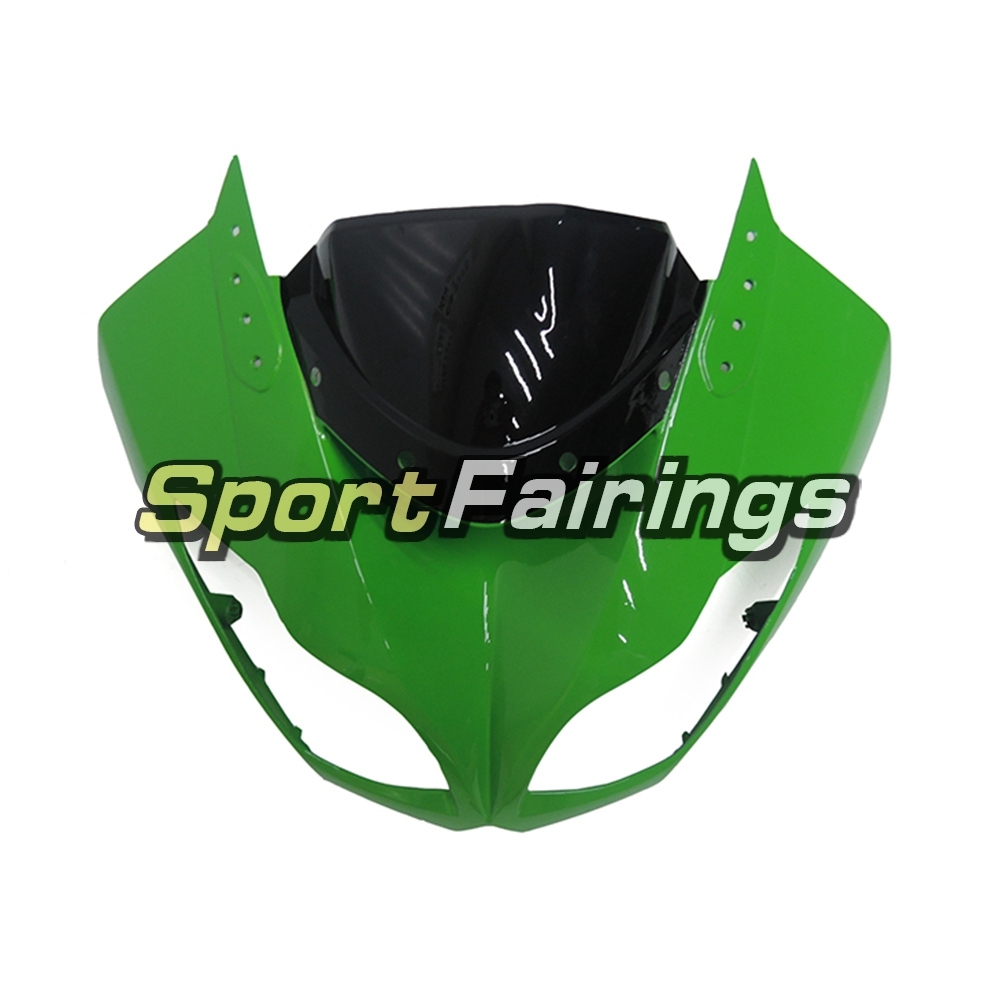 Fairing Kit Fit For Kawasaki ZX6R 2009 - 2010 - Green Black