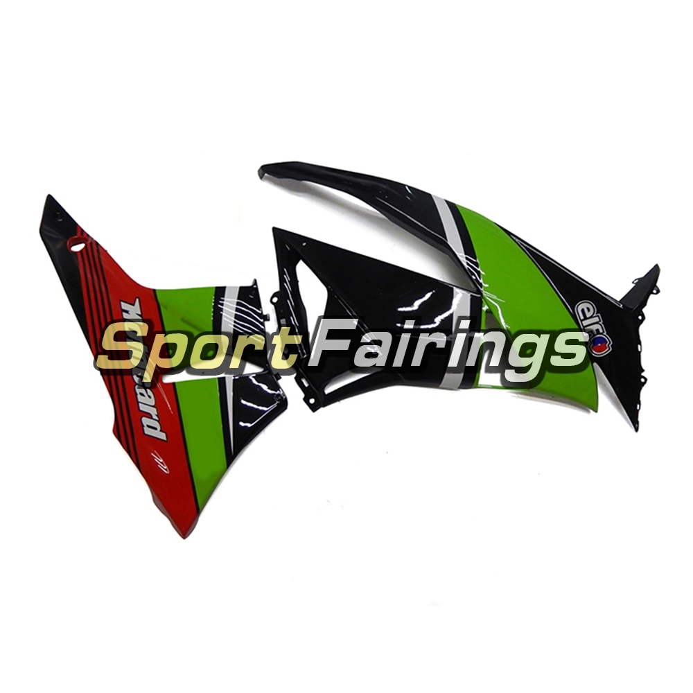 Fairing Kit Fit For Kawasaki ZX6R 2009 - 2010 - LeoVince Green Black