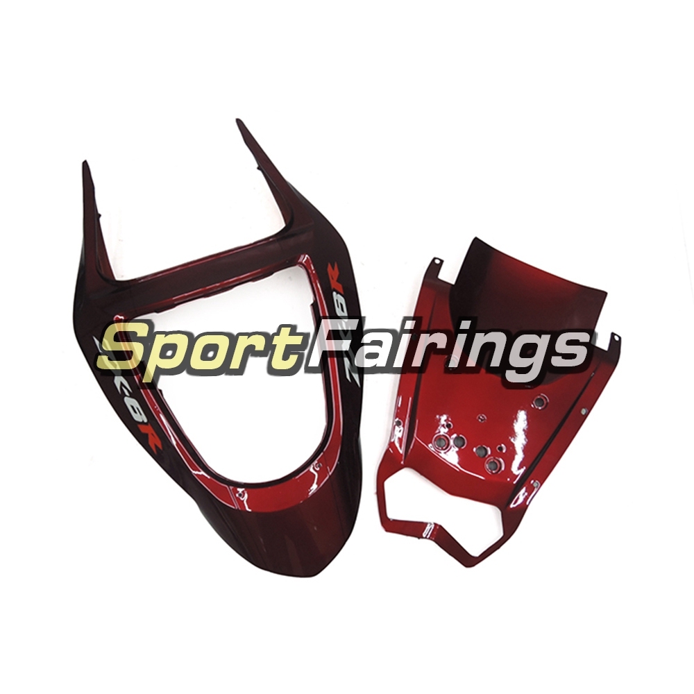Fairing Kit Fit For Kawasaki ZX6R 2003-2004- Red Black