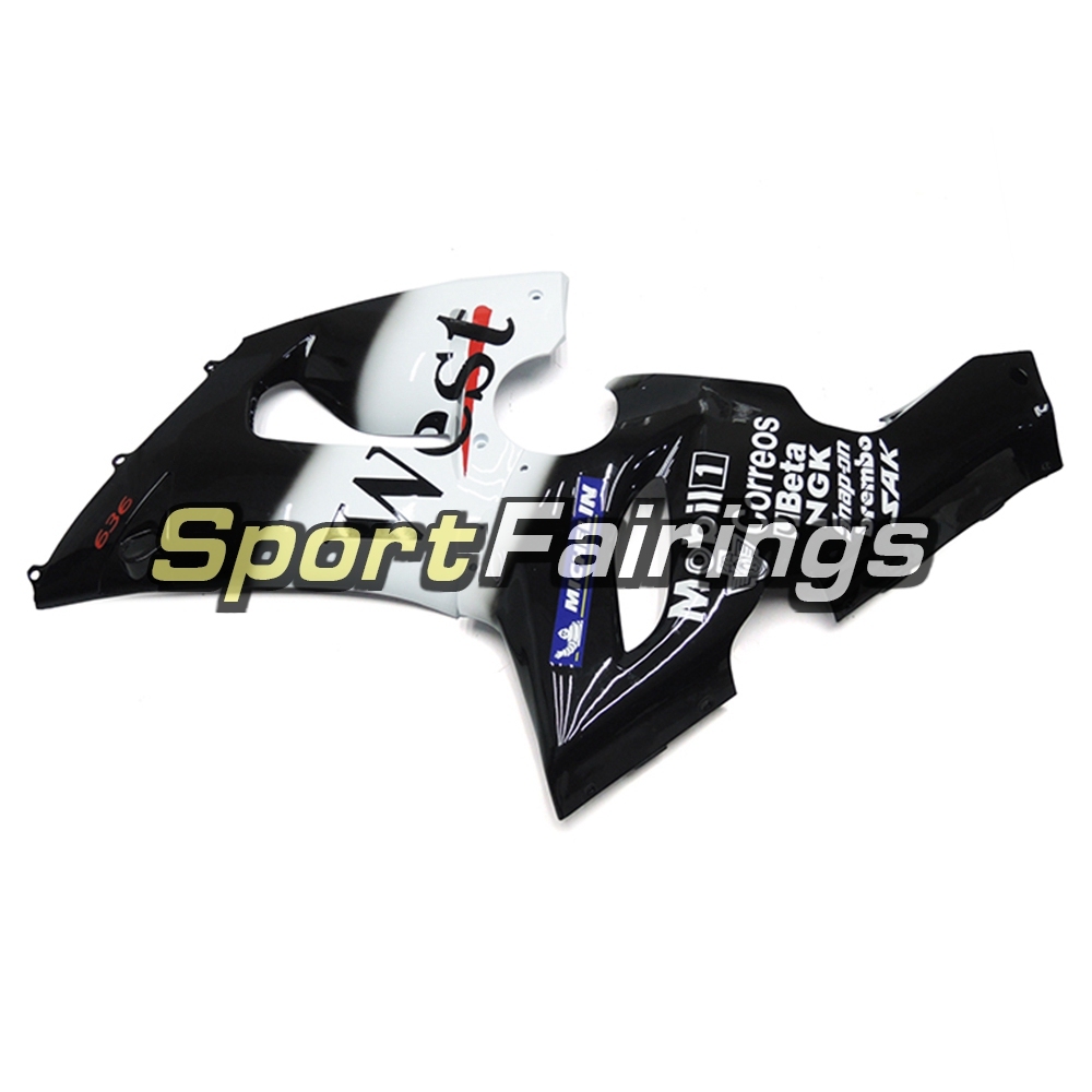 Fairing Kit Fit For Kawasaki ZX6R 2005 - 2006 - West Black