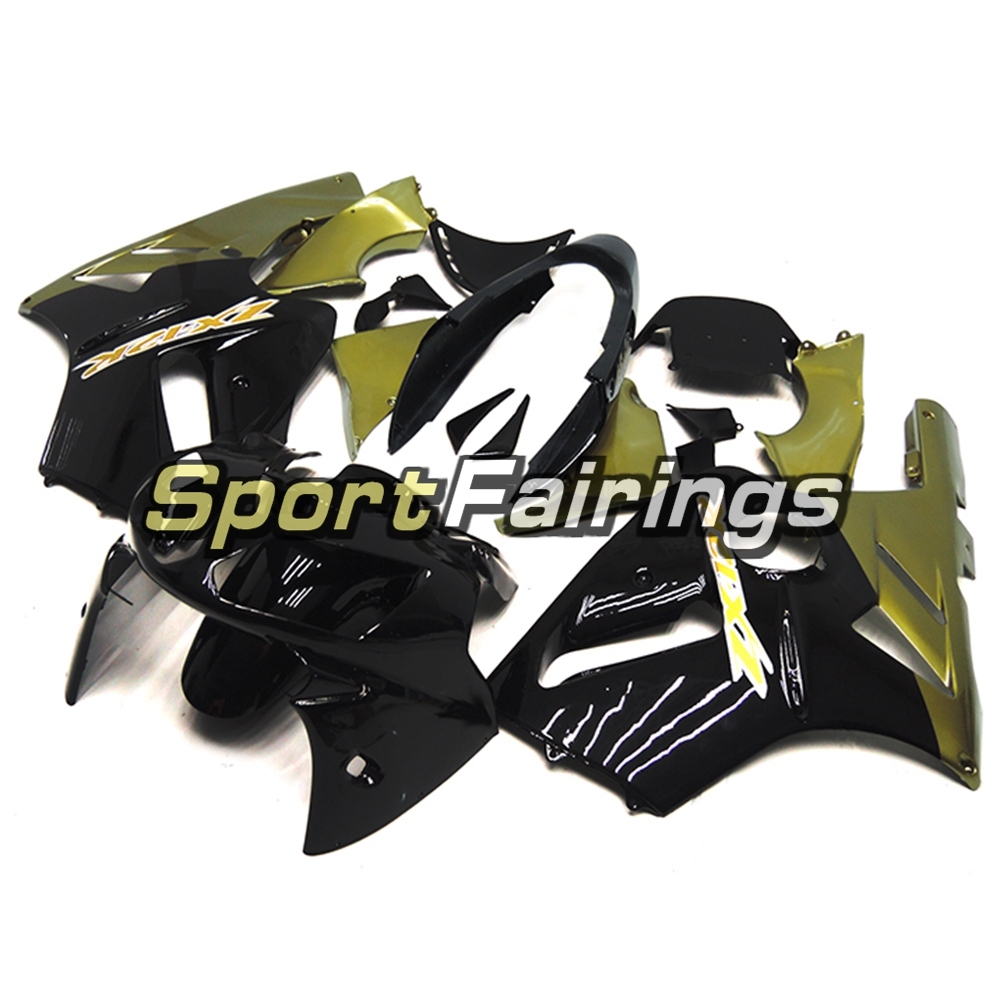 Fairing Kit Fit For Kawasaki ZX12R 2002 - 2006 -Black Gold