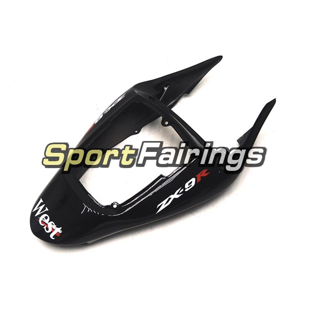 Fairing Kit Fit For Kawasaki ZX9R 2002 - 2003 -West Black White