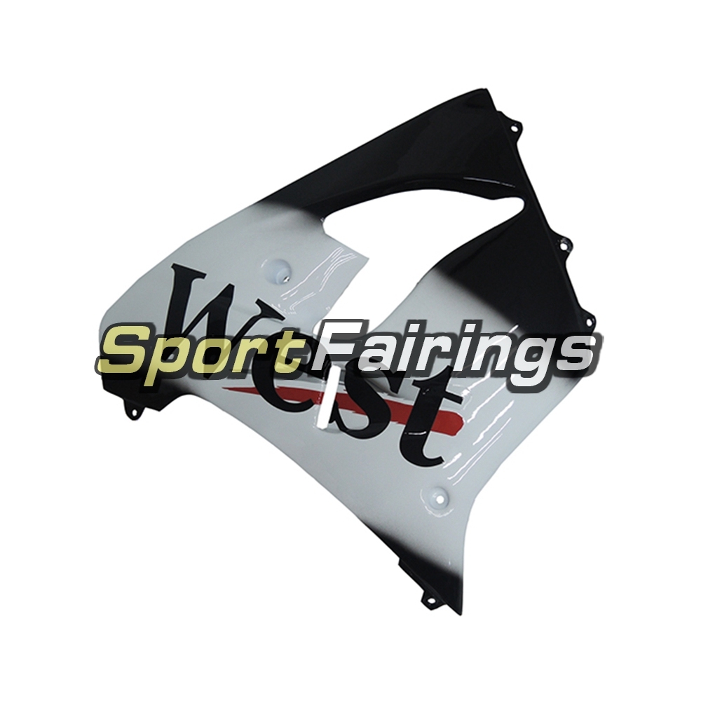 Fairing Kit Fit For Kawasaki ZX9R 2002 - 2003 -West Black White
