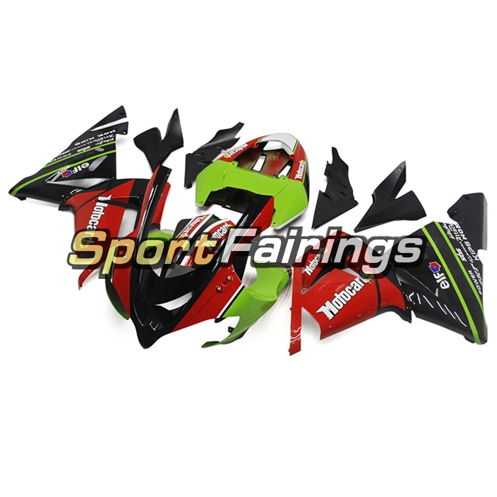 Fairing Kit Fit For Kawasaki ZX10R 2004 - 2005 -Elf Red Black
