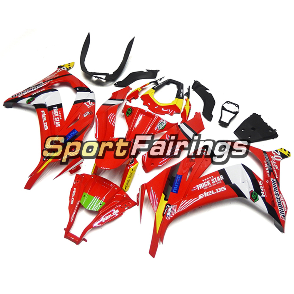 Fairing Kit Fit For Kawasaki ZX10R 2011 - 2015 -Red Trick Star 21