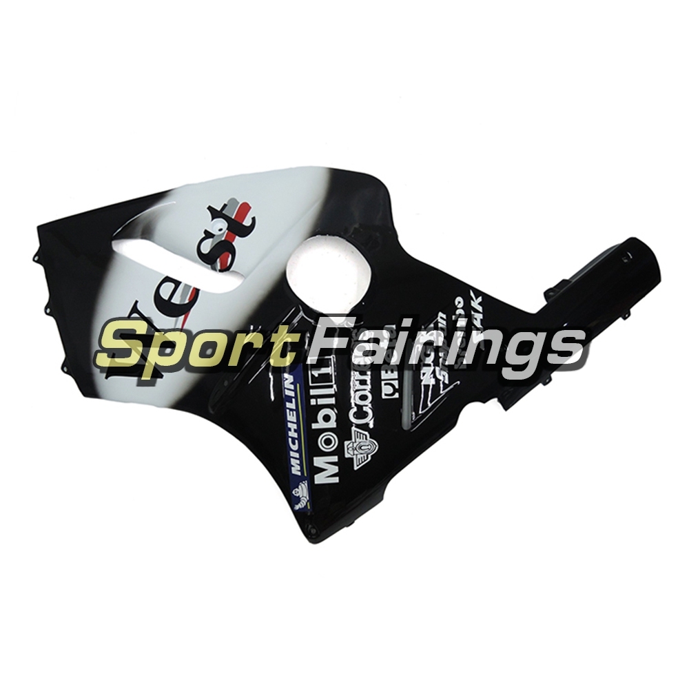 Fairing Kit Fit For Kawasaki ZX12R 2000 2001 -West Black White