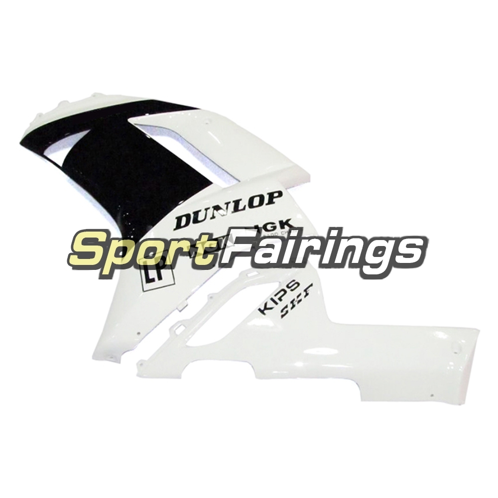 Fairing Kit Fit For Kawasaki ZX6R 2007 - 2008 - White Black