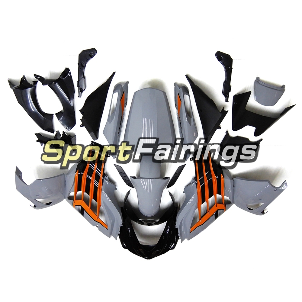 Fairing Kit Fit For Kawasaki ZX-14R /ZZ-R1400 2012 - 2015  -Grey Orange