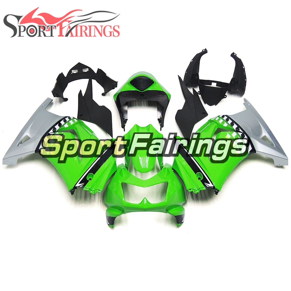 Fairing Kit Fit For Kawasaki EX250R / Ninja 250 2008 - 2012  -Green Sliver