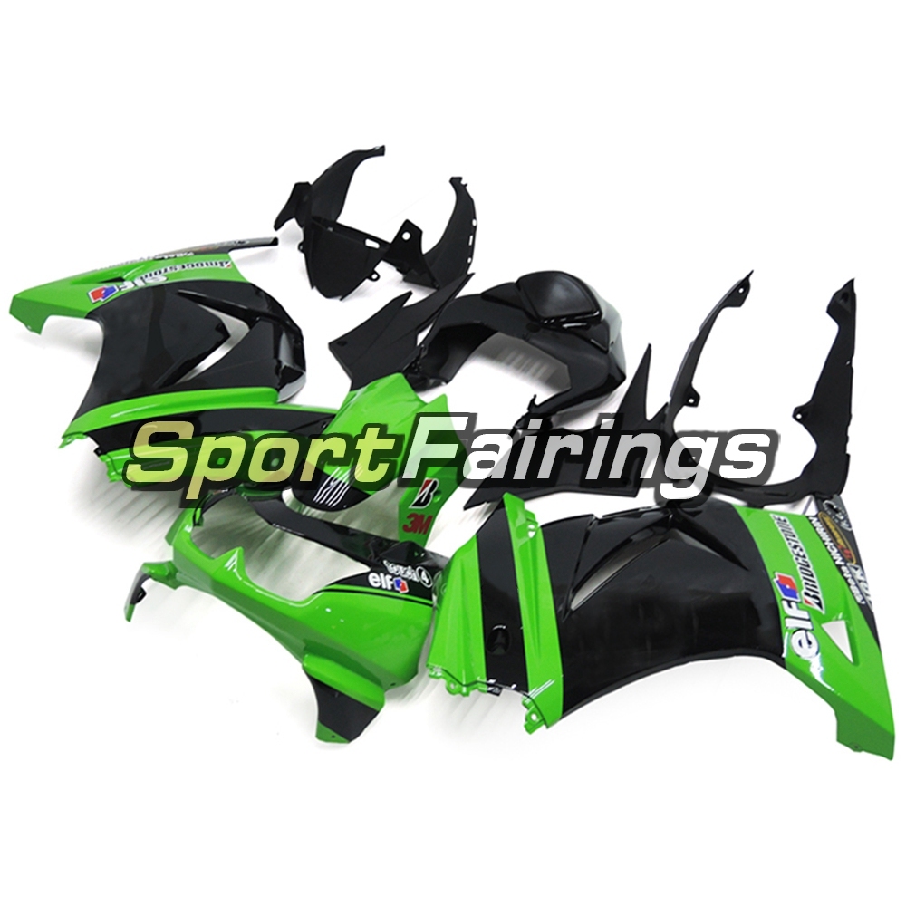 Fairing Kit Fit For Kawasaki EX250R / Ninja 250 2008 - 2012  -Green Black