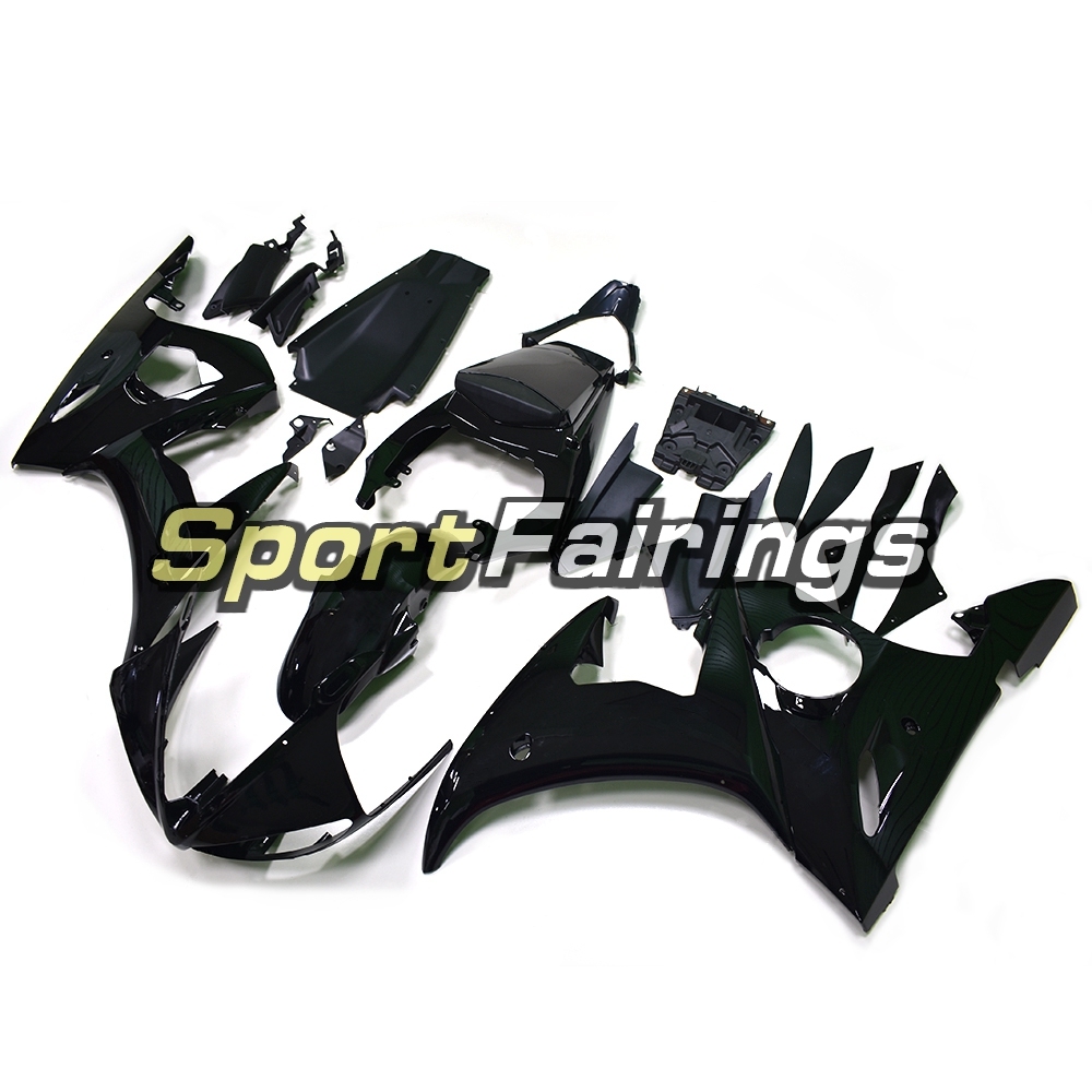 Fairing Kit Fit For Yamaha YZF R6 2003 2004 R6S 06 - 09 - Gloss Black