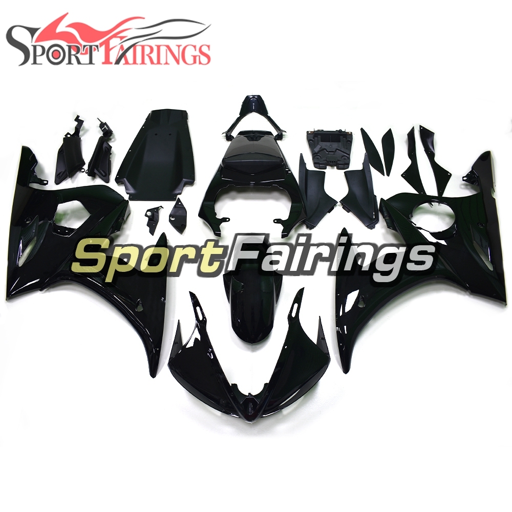 Fairing Kit Fit For Yamaha YZF R6 2003 2004 R6S 06 - 09 - Gloss Black
