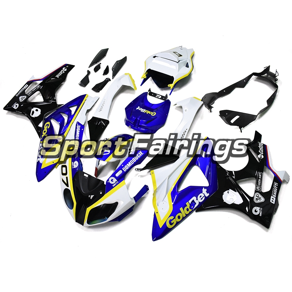 Fairing Kit Fit For BMW S1000RR 2011 - 2014 - Blue White Yellow