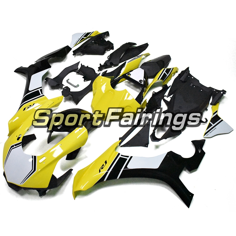 Fairing Kit Fit For Yamaha YZF R1 2015 2016 - White Yellow