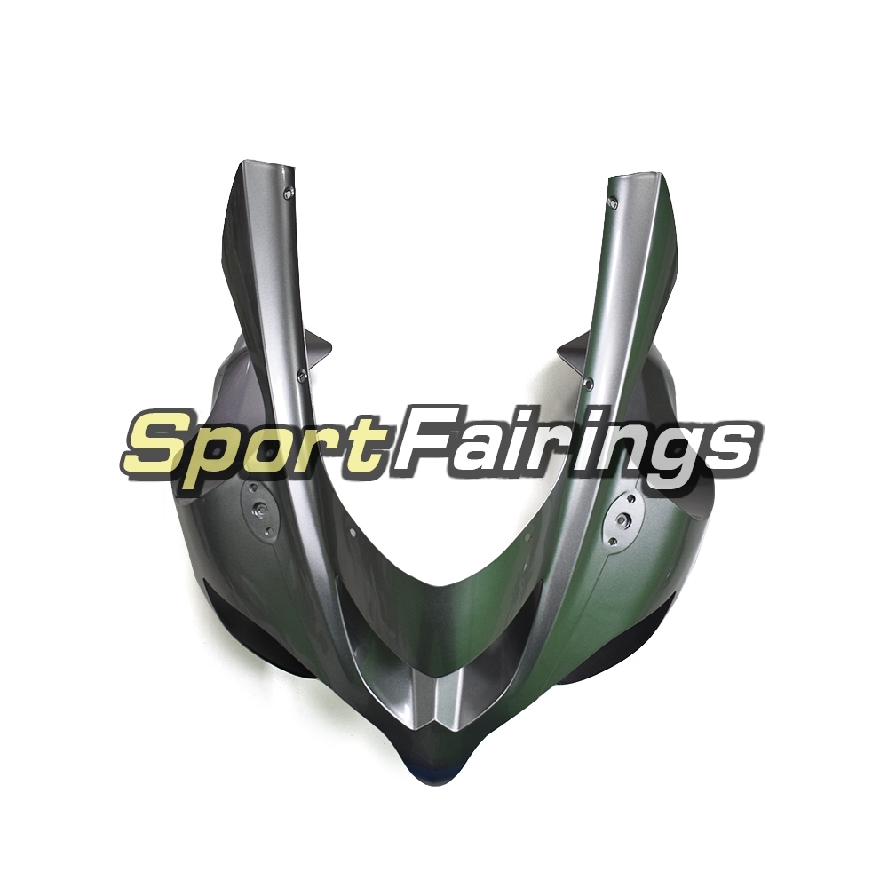 Full Fairing Kit Fit For Kawasaki ZX10R 2004 - 2005 - Ninja ZX10R 04 05 Matte Grey Black Cowlings