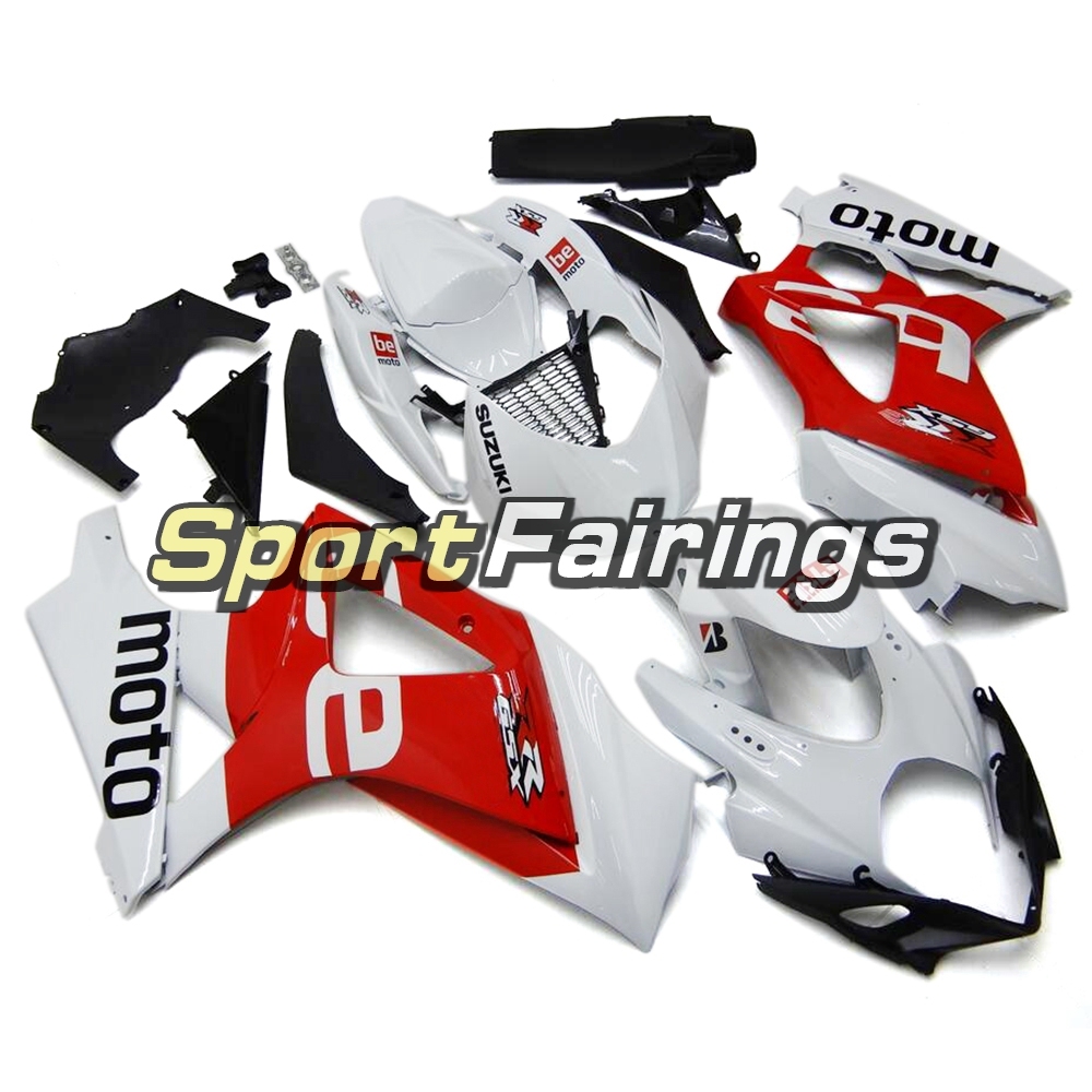 Fairing Kit Fit For Suzuki GSXR1000 K7 2007 - 2008 - White Red